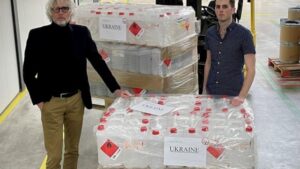 Lees meer over het artikel Ofipharma geeft ethanol aan Oekraïne