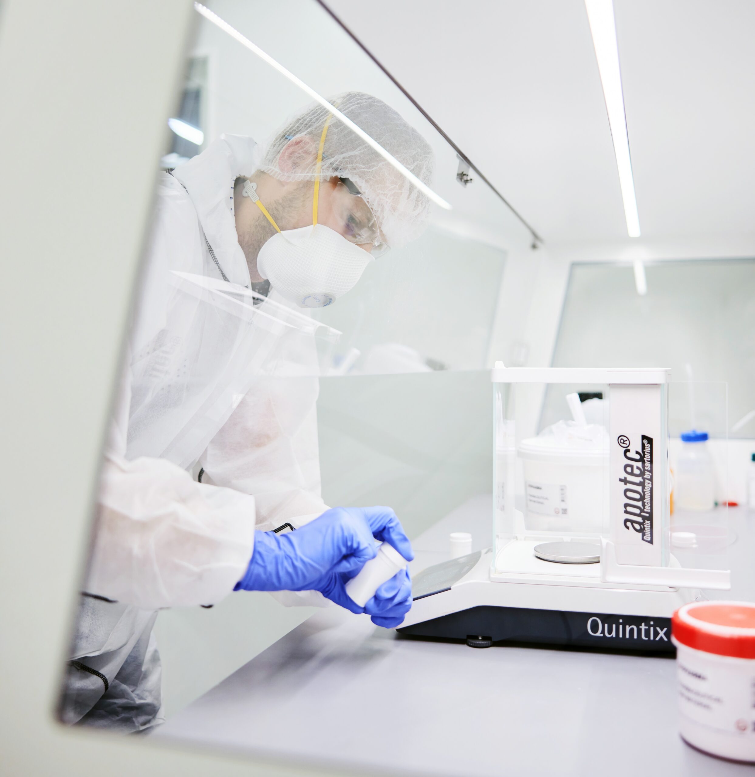 GMP sampling en opslag farmaceutische grondstoffen